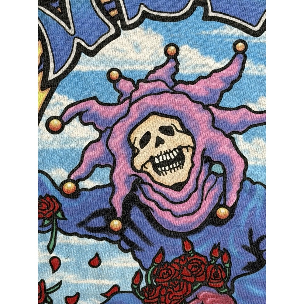 VTG 2001 GRATEFUL DEAD T-SHIRT LIQUID BLUE SEASONS OF THE DEAD TIE DYE 2XL 276 - Picture 3 of 11